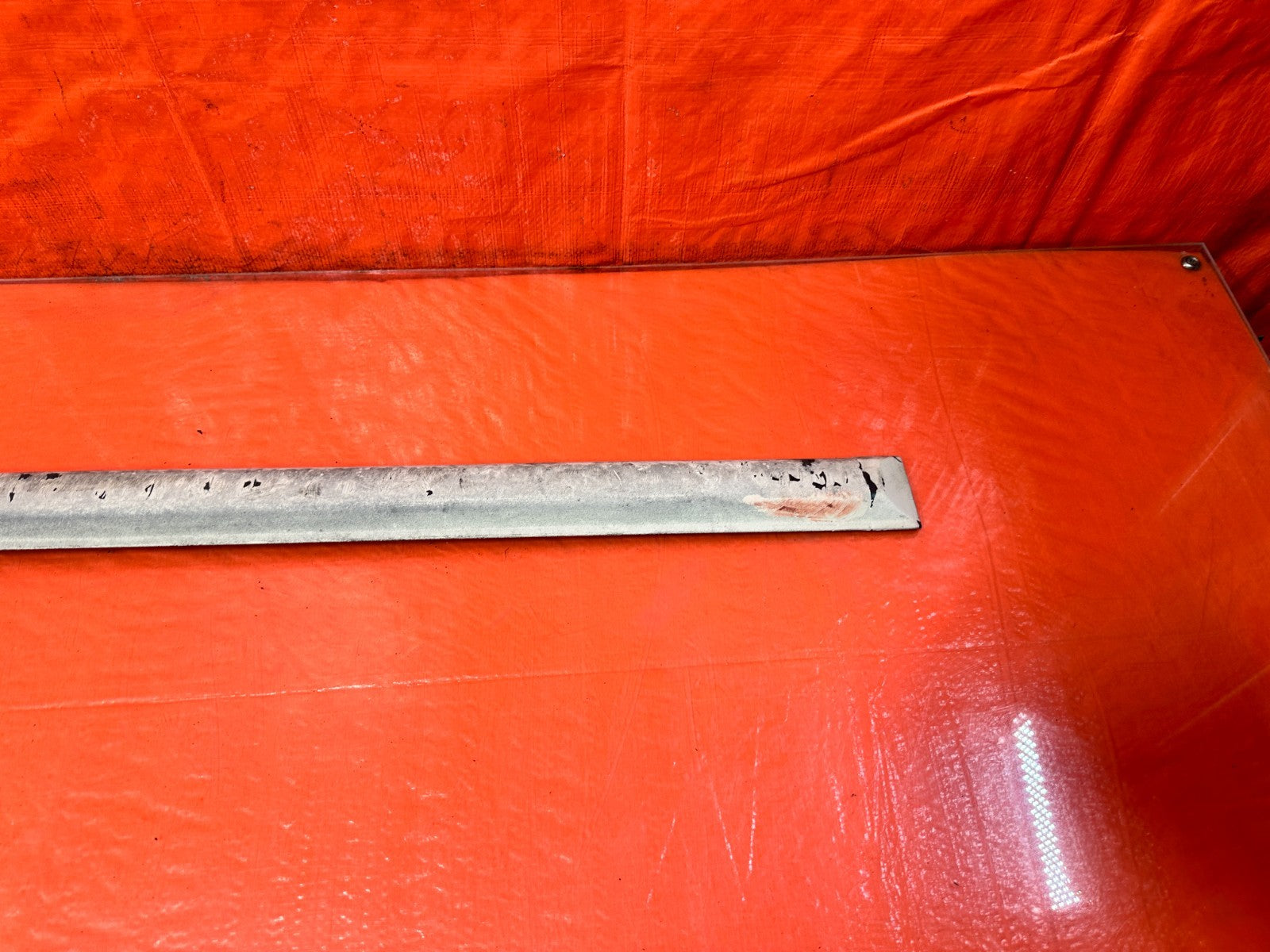 90 91 HONDA CIVIC HATCHBACK   DRIVER LEFT DOOR MOLDING IMPACT STRIP   OEM #3254