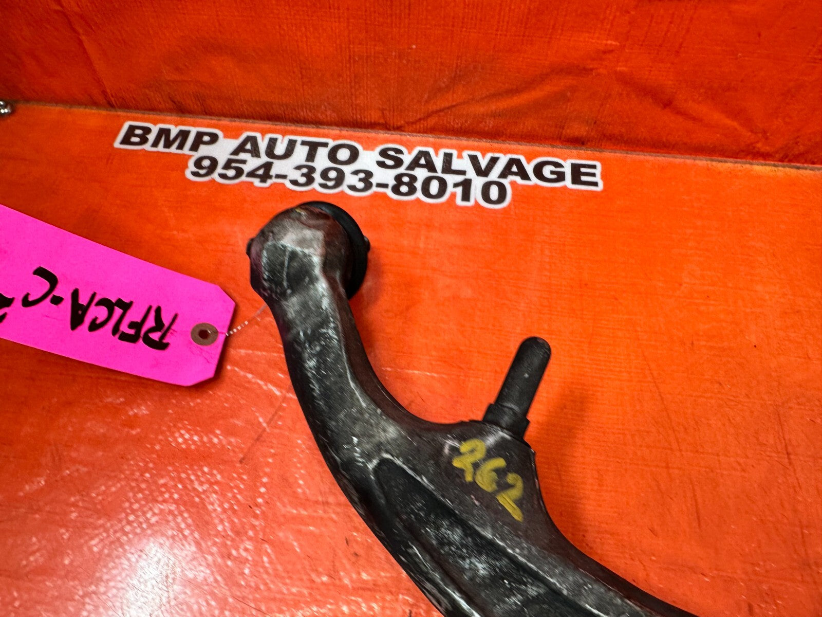 03 09 NISSAN 350Z   PASSENGER RIGHT FRONT LOWER CONTROL ARM   OEM FACTORY #2627