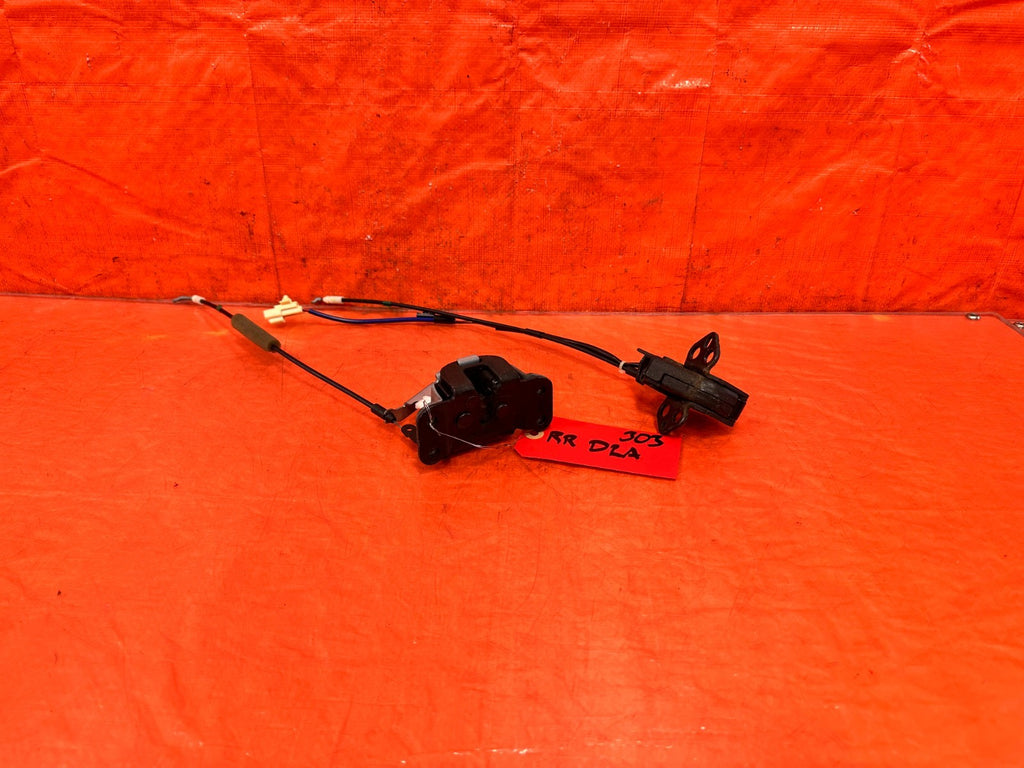 04 11 MAZDA RX8 RX 8   PASSENGER RIGHT REAR DOOR LOCK ACTUATOR LATCH   OEM 3032