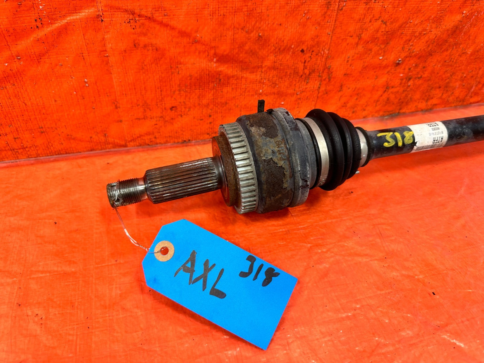 13 16 HYUNDAI GENESIS COUPE   AXLE / CV JOINT   PASSENGER RIGHT SIDE   OEM 3184