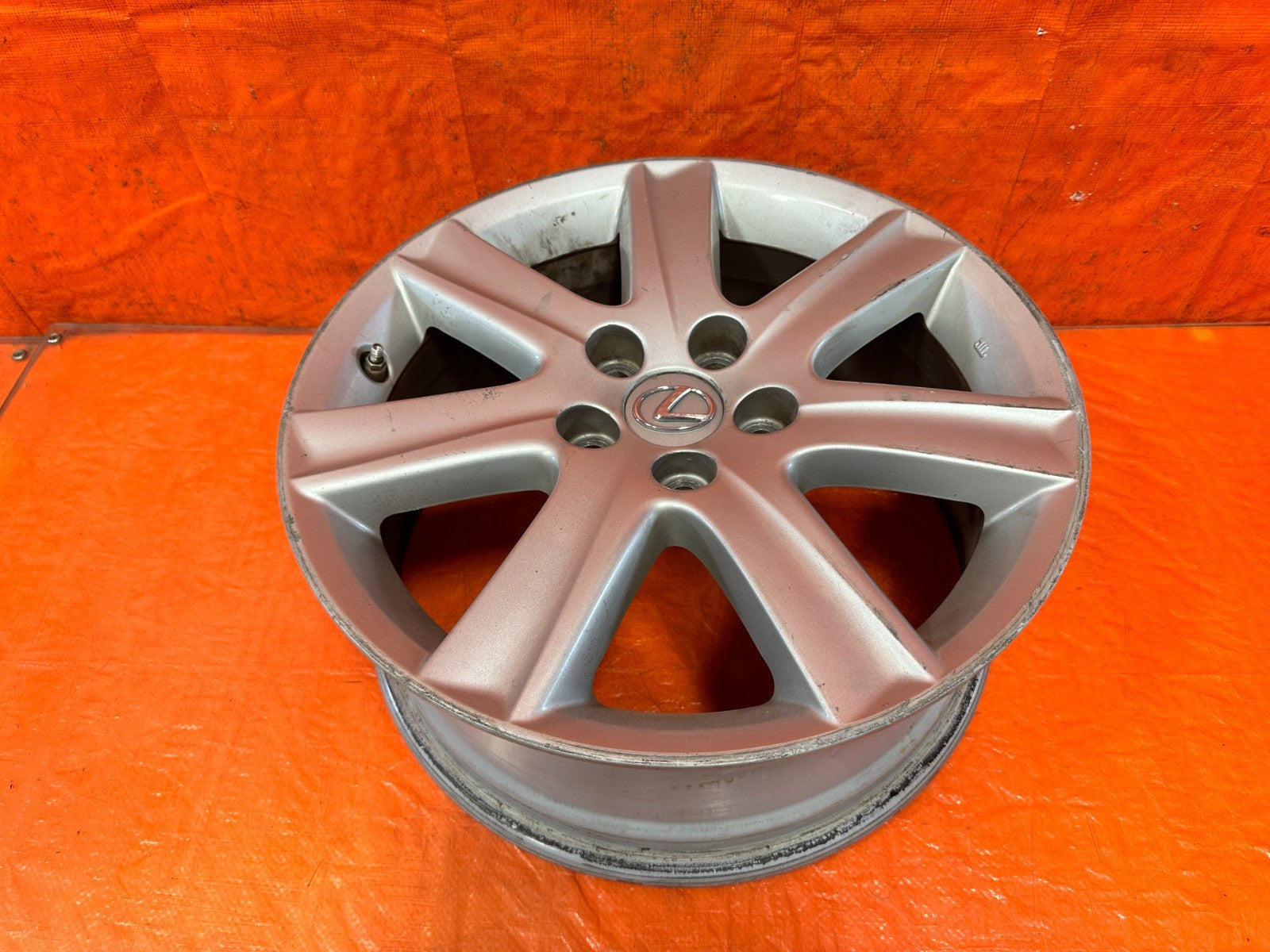 17" OEM LEXUS ES350 2008 2012 7 SPOKE ALLOY WHEEL RIM 17x7 5x114.3 OEM #2440