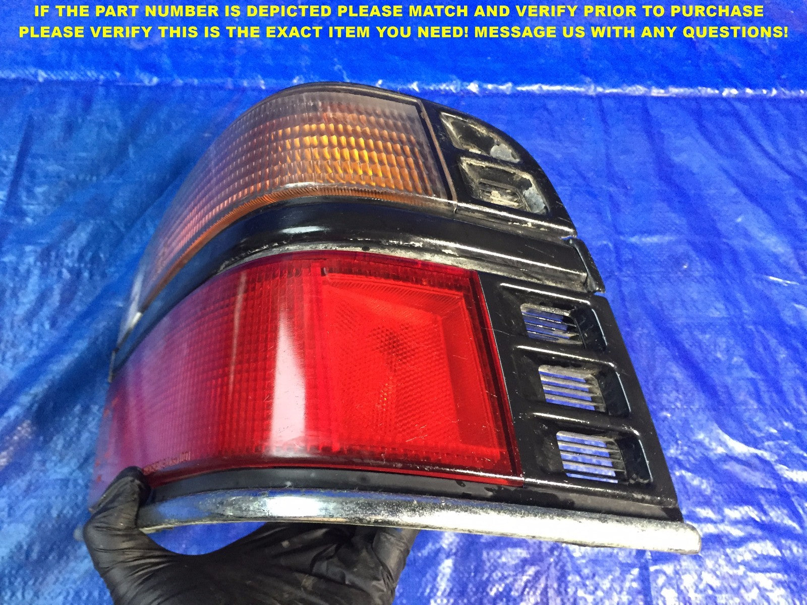 OEM 1986 1987 1988 86 87 88 ACURA LEGEND PASSENGER RIGHT TAIL LIGHT 1B3
