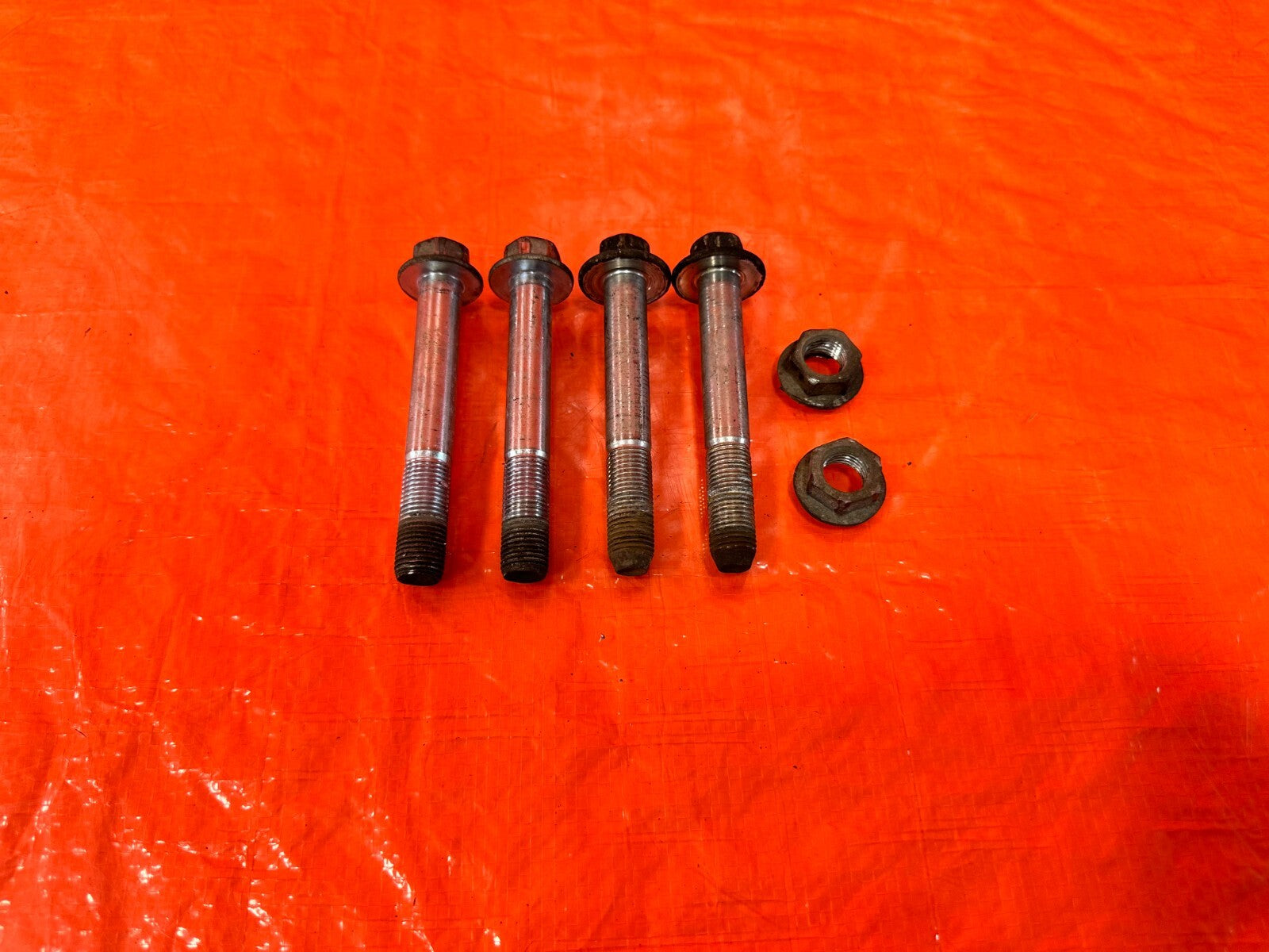 09 14 ACURA TSX   REAR LOWER CONTROL ARM BOLTS HARDWARE   OEM FACTORY #2792
