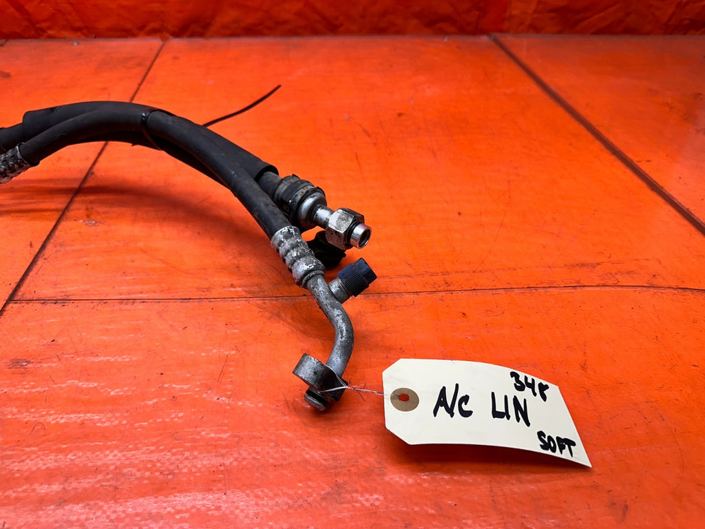 1992-1995 HONDA CIVIC AC AIR CONDITIONING COMPRESSOR HARD LINES OEM #3486