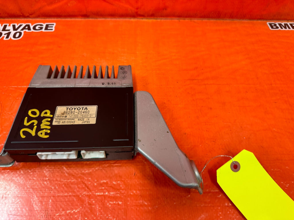 00 02 TOYOTA CELICA   AUDIO AMPLIFIER AMP   OEM FACTORY #2504