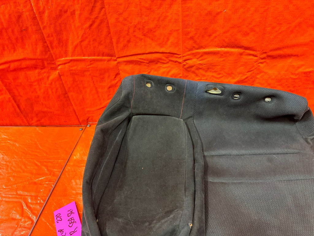 07 08 HONDA CIVIC SI SEDAN   LEFT REAR UPPER SEAT SKIN COVER FABRIC CLOTH   2706