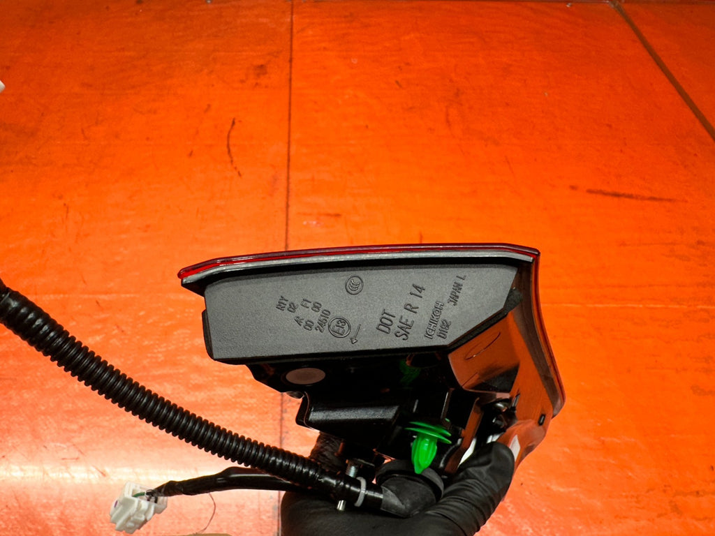 16 23 INFINITI Q60 2D LEFT DRIVER INNER TAIL LIGHT TRUNK LAMP ASSEMBLY OEM8