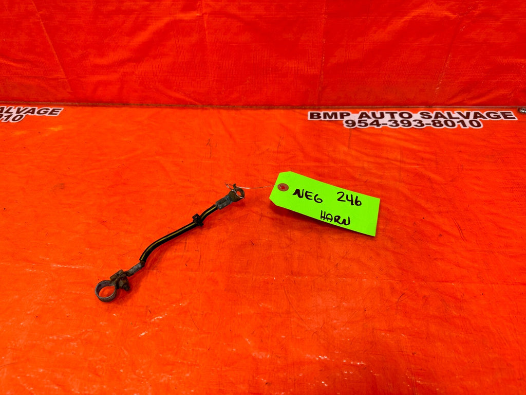 96 01 ACURA INTEGRA   NEGATIVE TERMINAL BATTERY GROUND WIRE HARNESS OEM #2466