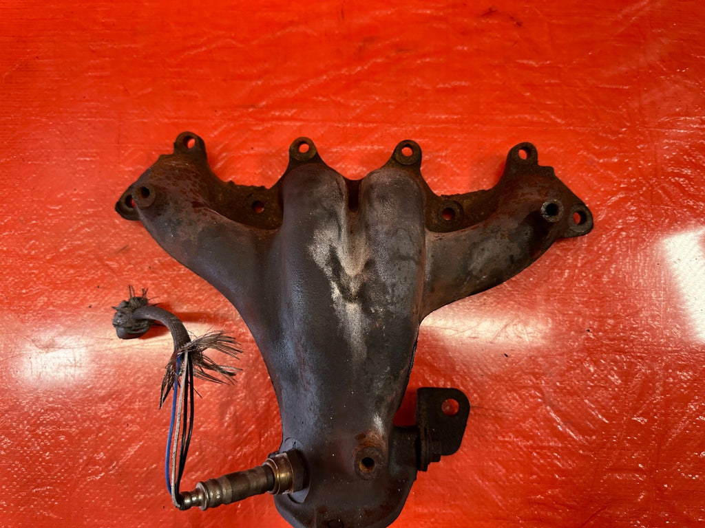 95 97 HONDA ODYSSEY   EXHAUST MANIFOLD HEADER W/ HEAT SHIELD   OEM FACTORY #1966