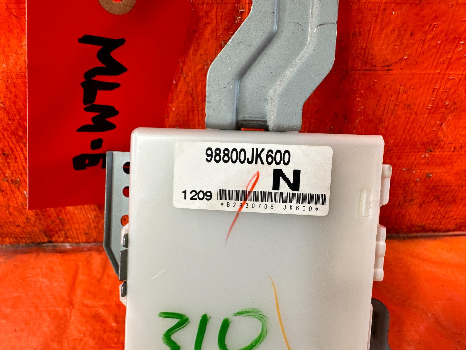 08 13 INFINITI G37 COUPE & CONVERTIBLE   SEAT MEMORY CONTROL MODULE   OEM #3101
