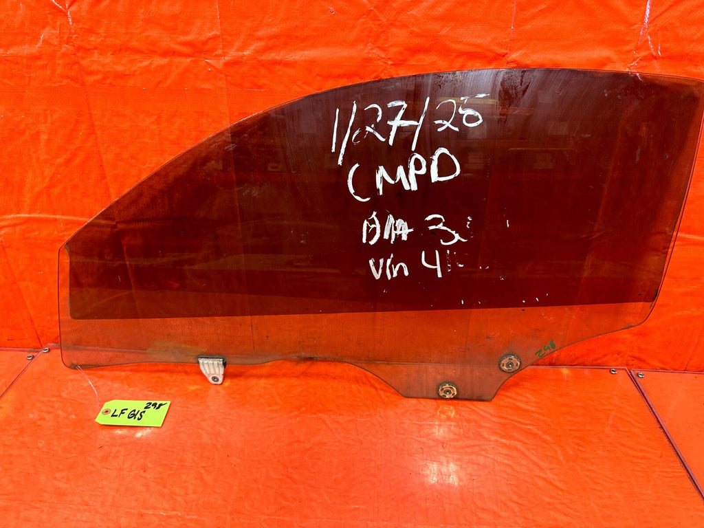 03 07 INFINITI G35 COUPE   DOOR GLASS WINDOW   DRIVER LEFT SIDE   OEM #2980