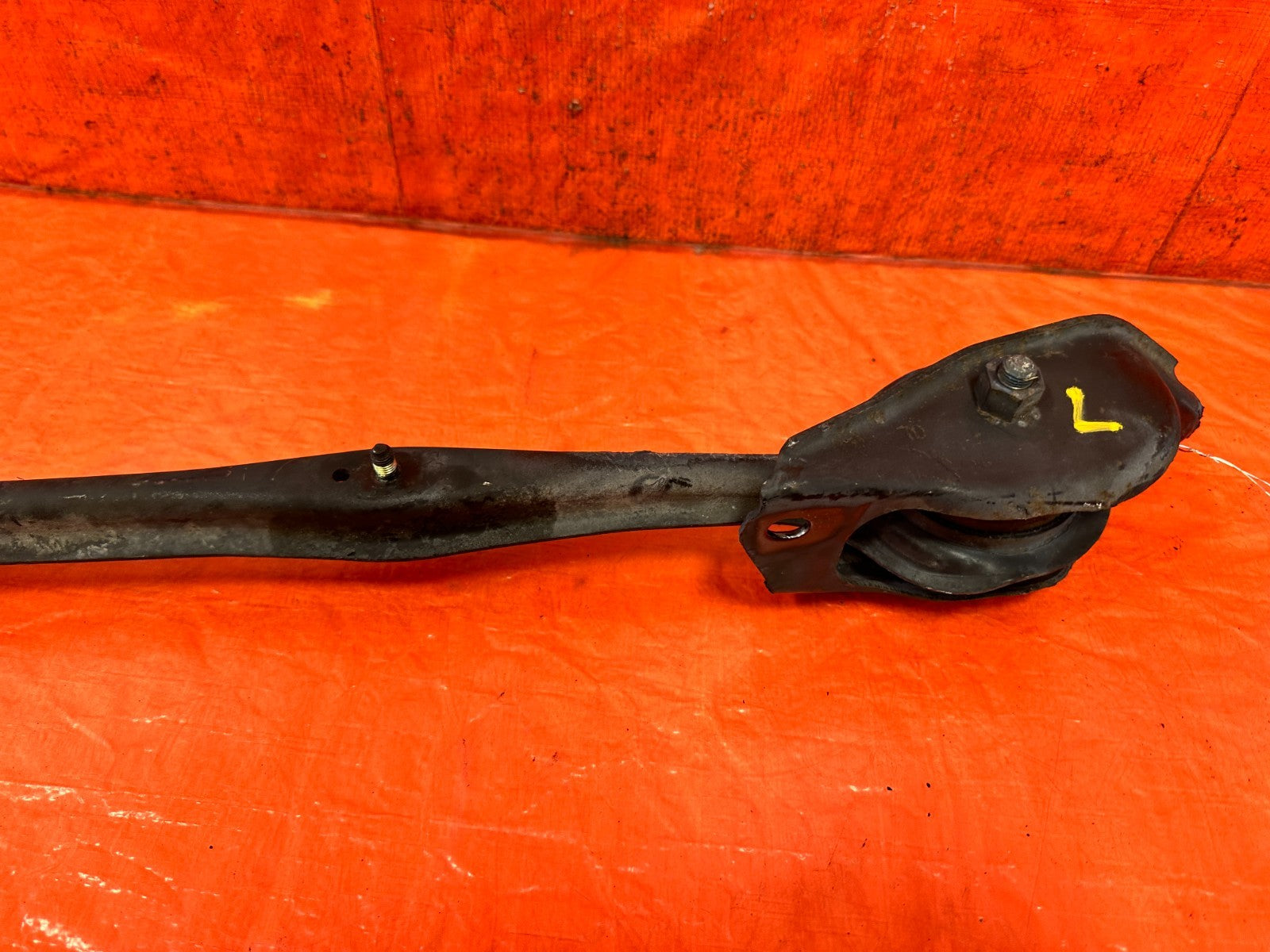97 01 HONDA PRELUDE   DRIVER LEFT REAR TRAILING ARM BRAKE DRUM   OEM #3235