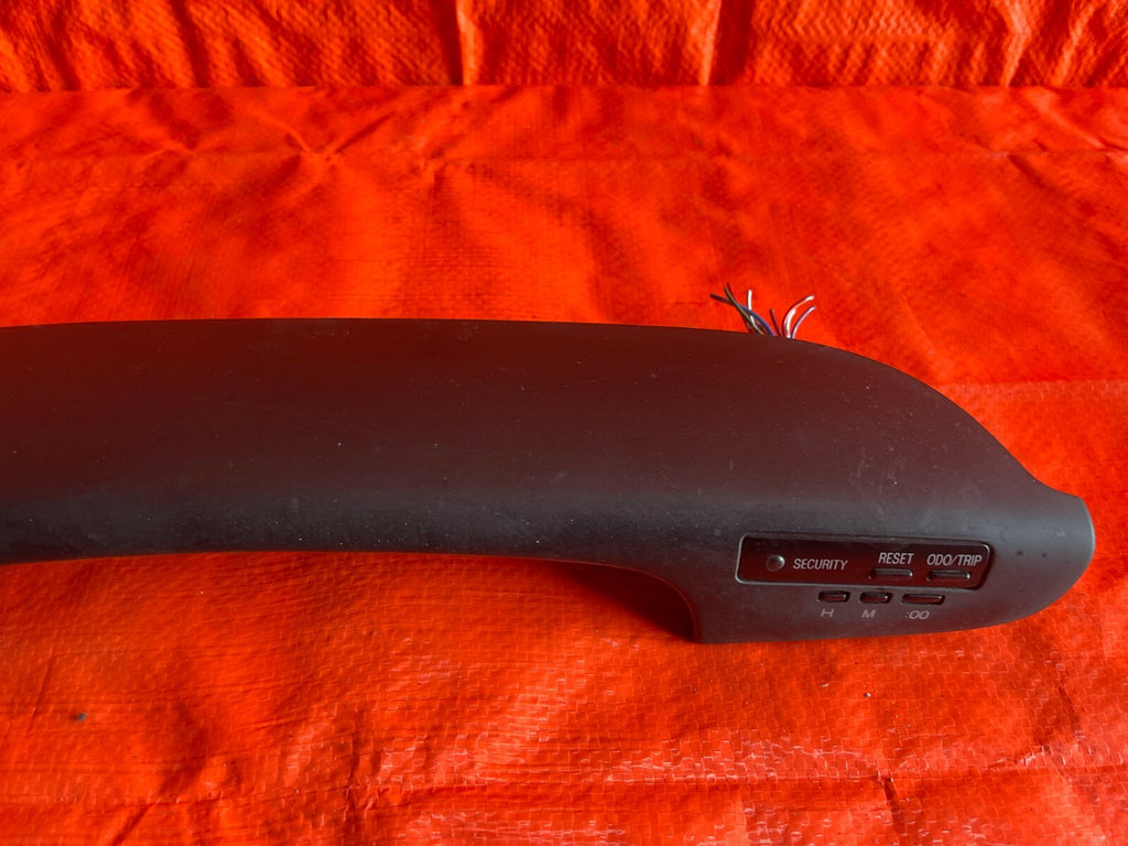 92 00 SC300 SC400 GAUGE CLUSTER BEZEL DASH CLOCK & DIMMER SWITCH OEM OE #644