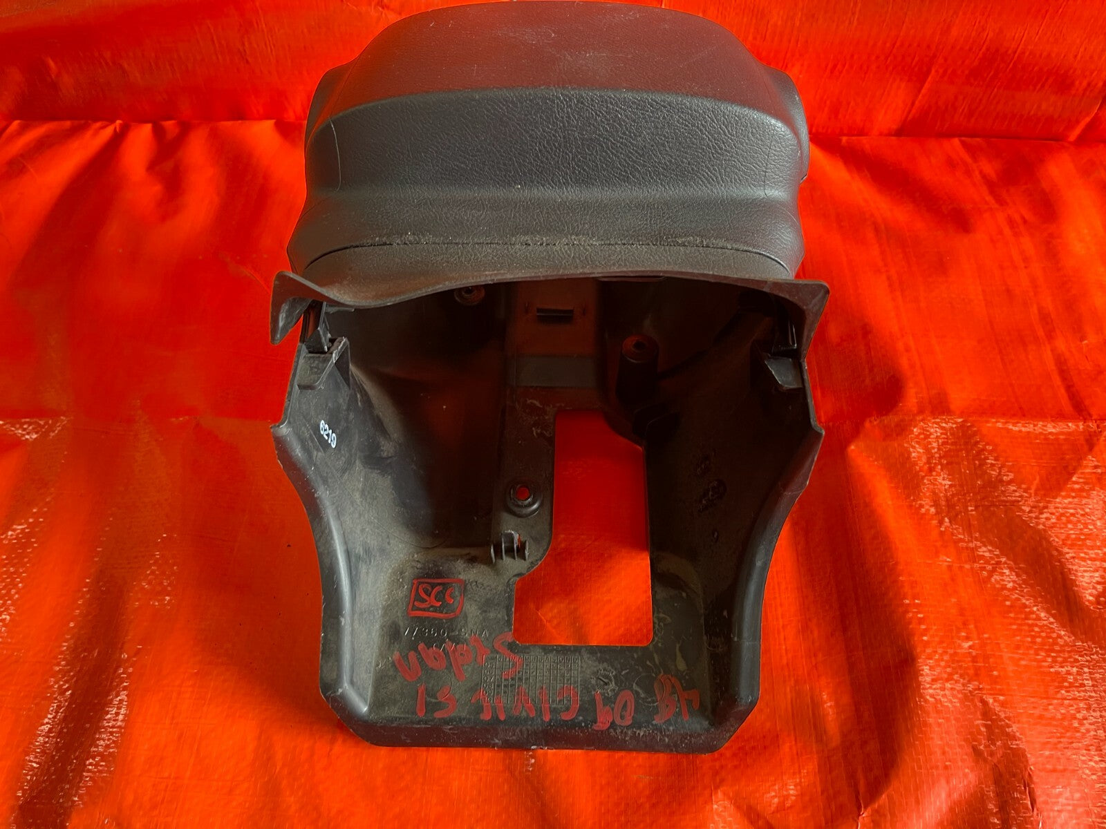 06 11 HONDA CIVIC   INTERIOR STEERING COLUMN COVER TRIM PLASTIC SHROUD   OEM OE5