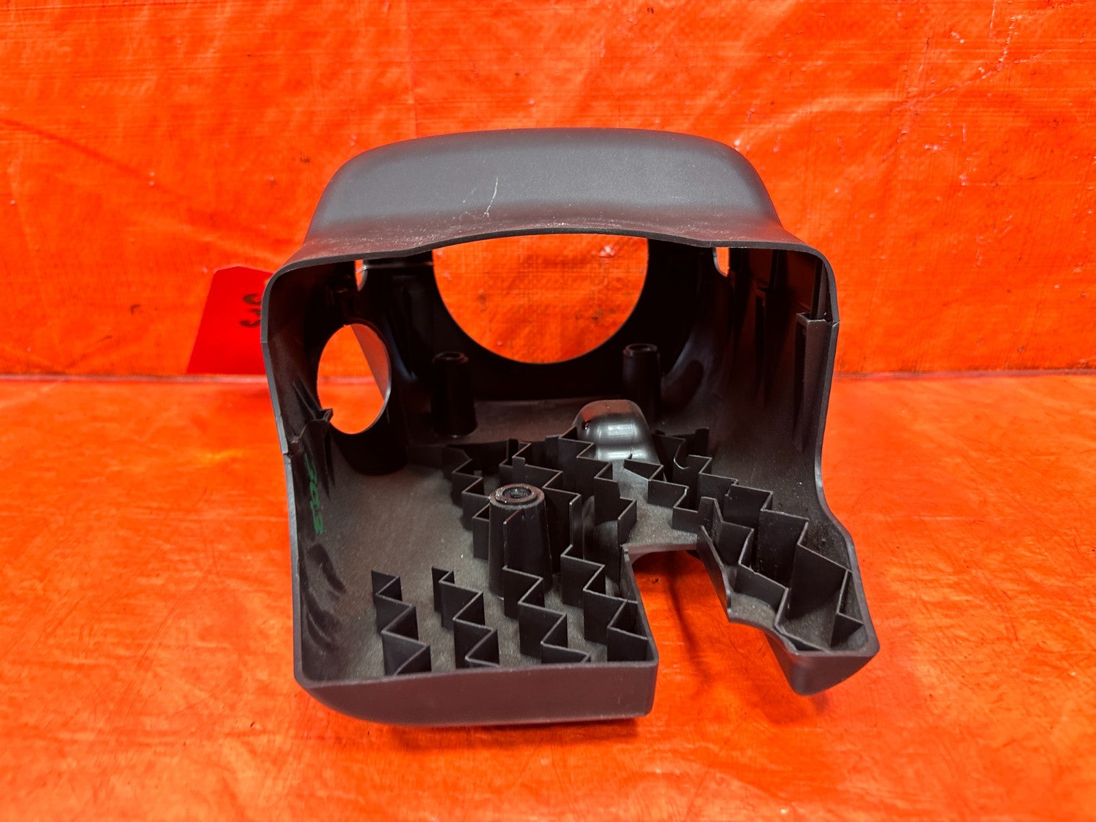 09 11 MAZDA RX8 RX 8   KEY IGNITION STEERING COLUMN COVER TOP BOTTOM   OEM 3032