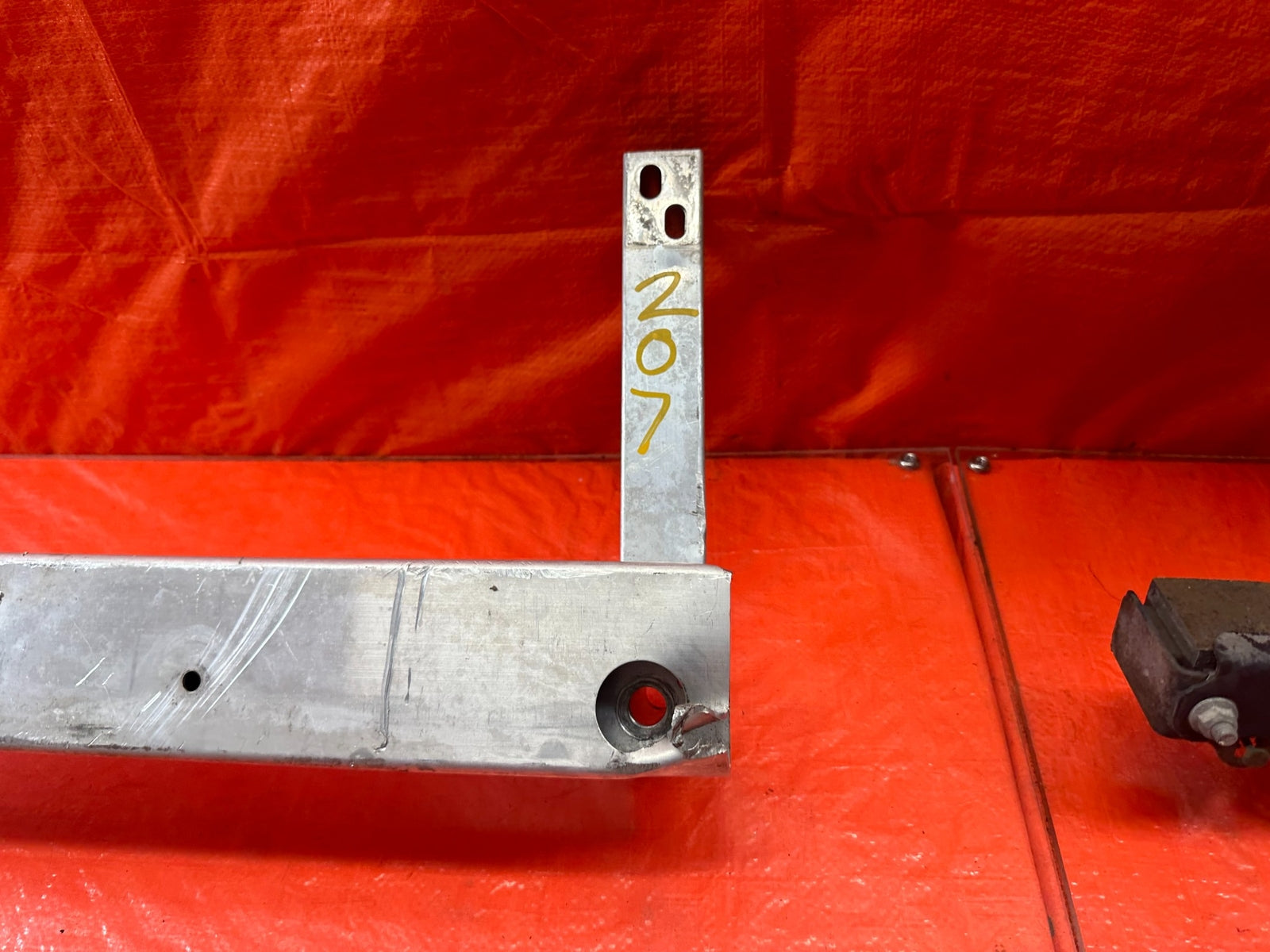 08 15 INFINITI G37 & Q60 FRONT SUB FRAME ENGINE CRADLE ALUMINUM SUPPORT BAR #2074