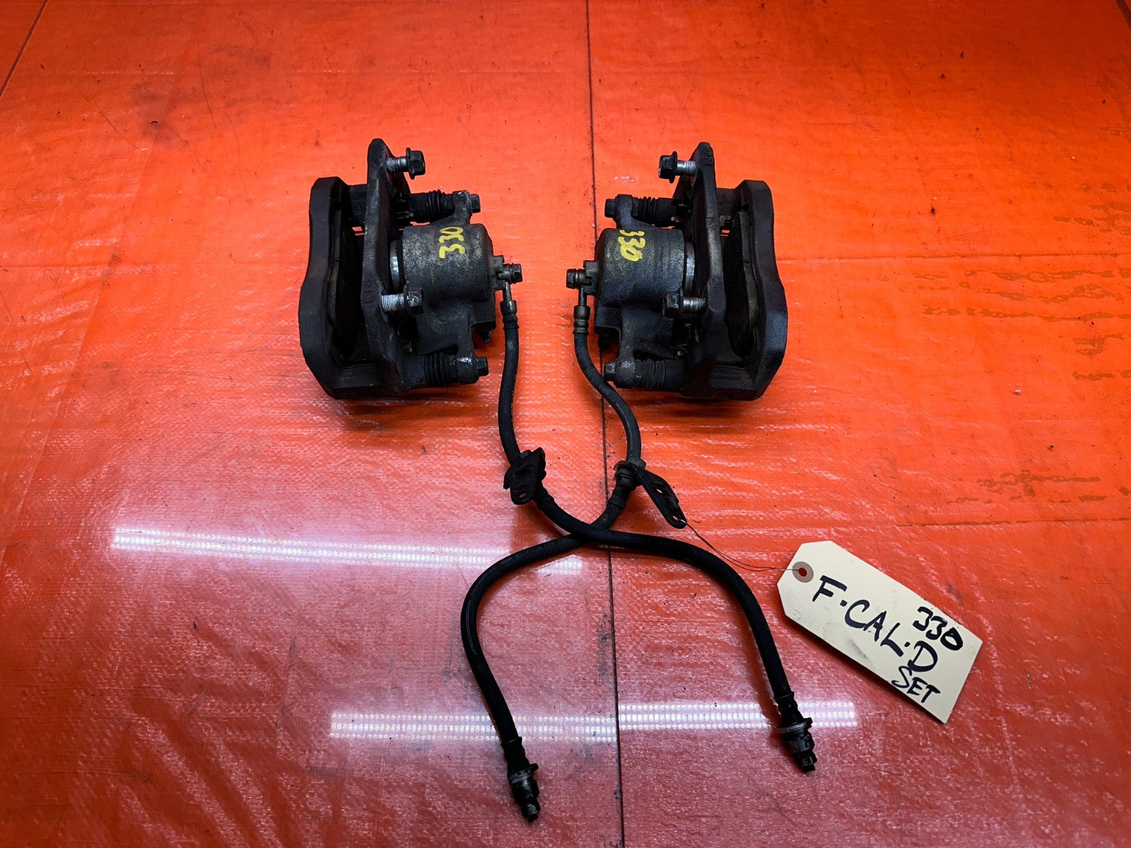 04 08 ACURA TSX   LEFT AND RIGHT FRONT BRAKE CALIPERS   OEM FACTORY OE #3301