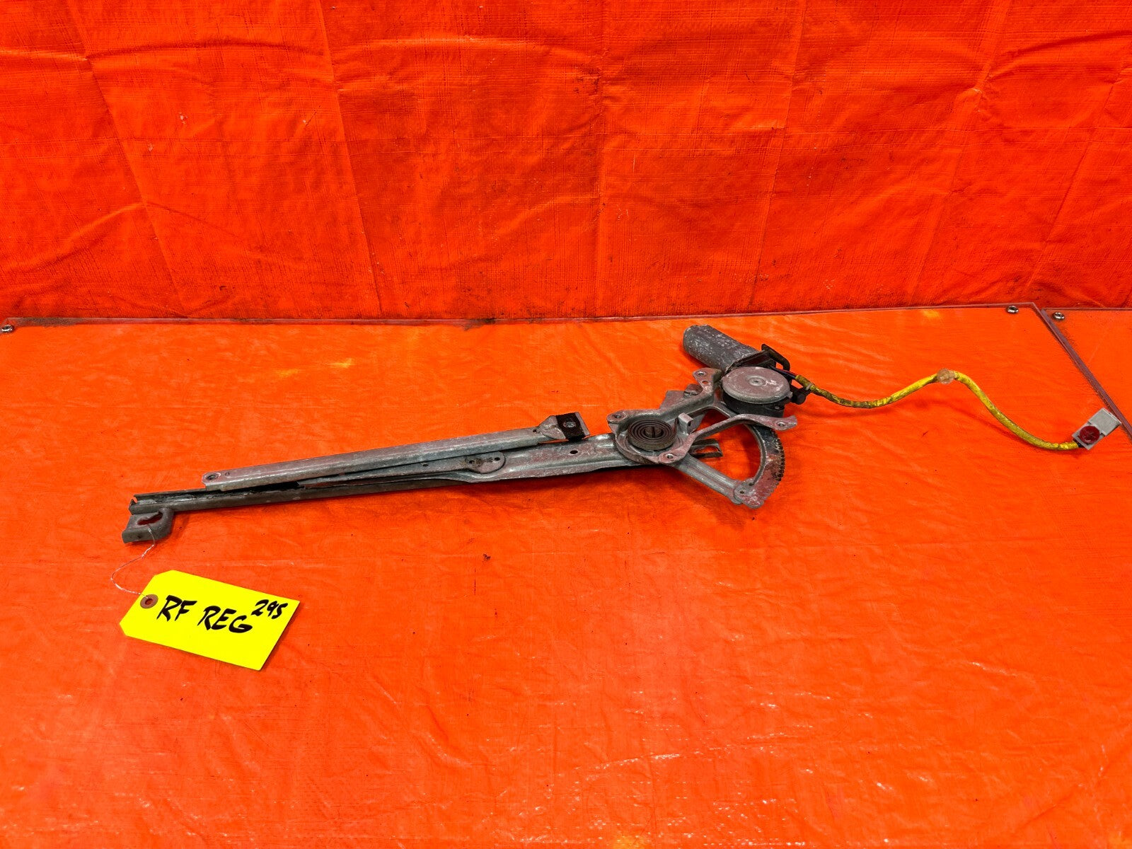 93 97 HONDA DEL SOL   PASSENGER RIGHT   WINDOW REGULATOR W/ MOTOR   OEM #2950