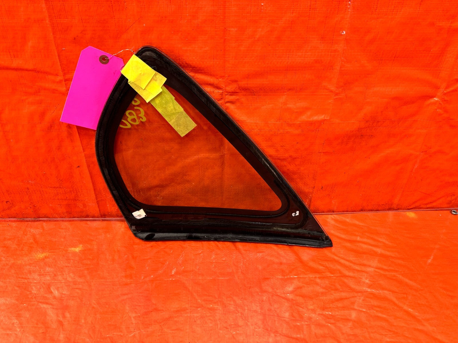 2013 13 SUBARU WRX STI WAGON   DRIVER LEFT REAR 1/4 QUARTER GLASS WINDOW OEM 2834