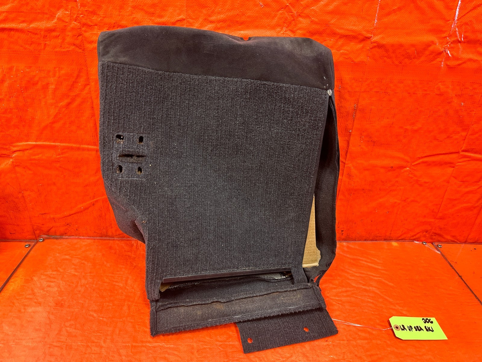 02 05 HONDA CIVIC SI EP3 HATCH DRIVER LEFT REAR UPPER SEAT SKIN WRAP OEM 3065