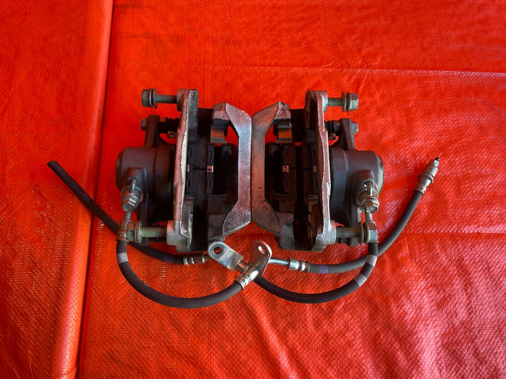 18 21 SUBARU CROSSTREK REAR BRAKE CALIPERS   DRIVER LEFT PASSENGER RIGHT OEM #727