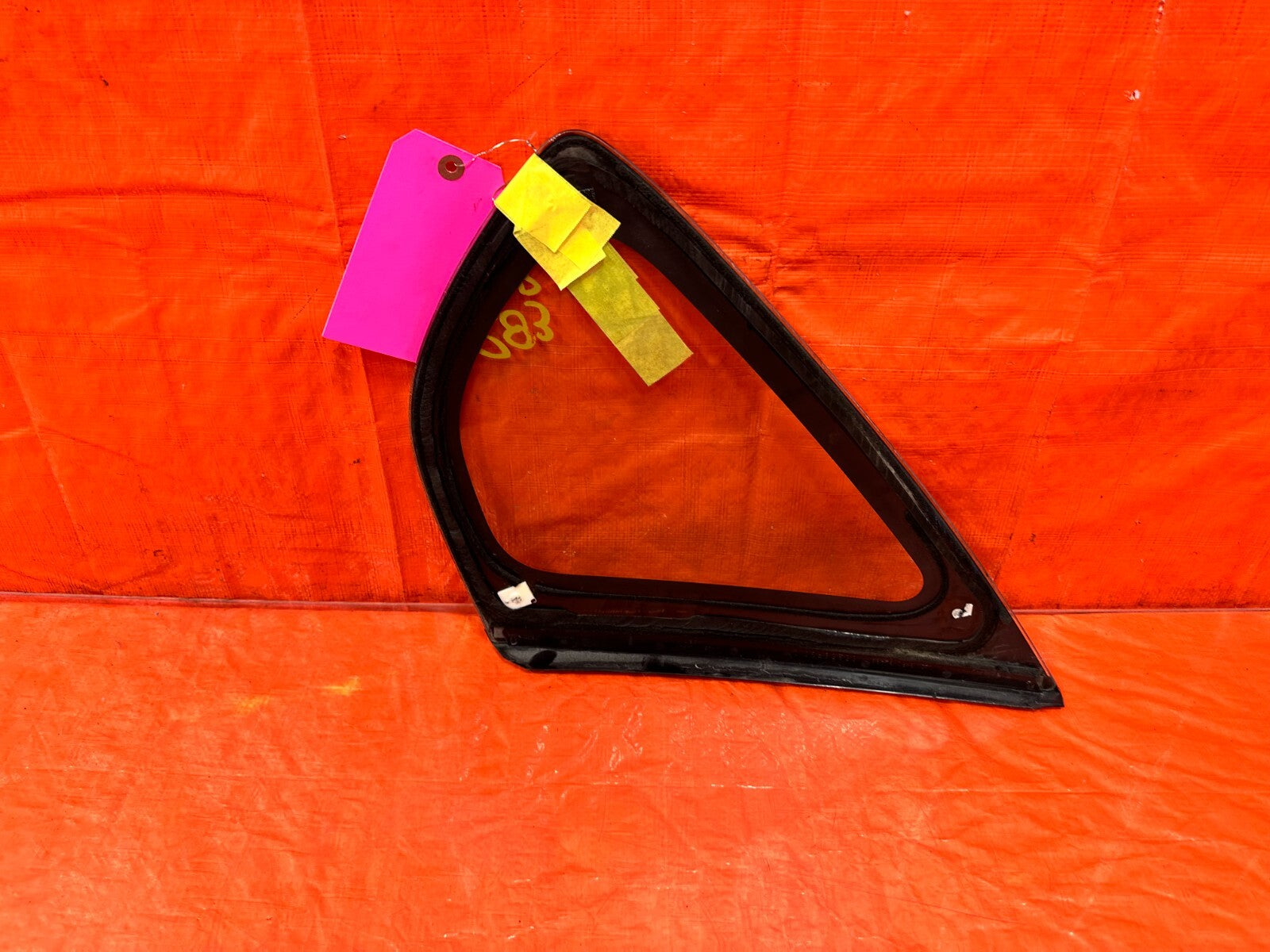 2013 13 SUBARU WRX STI WAGON   DRIVER LEFT REAR 1/4 QUARTER GLASS WINDOW OEM 2835