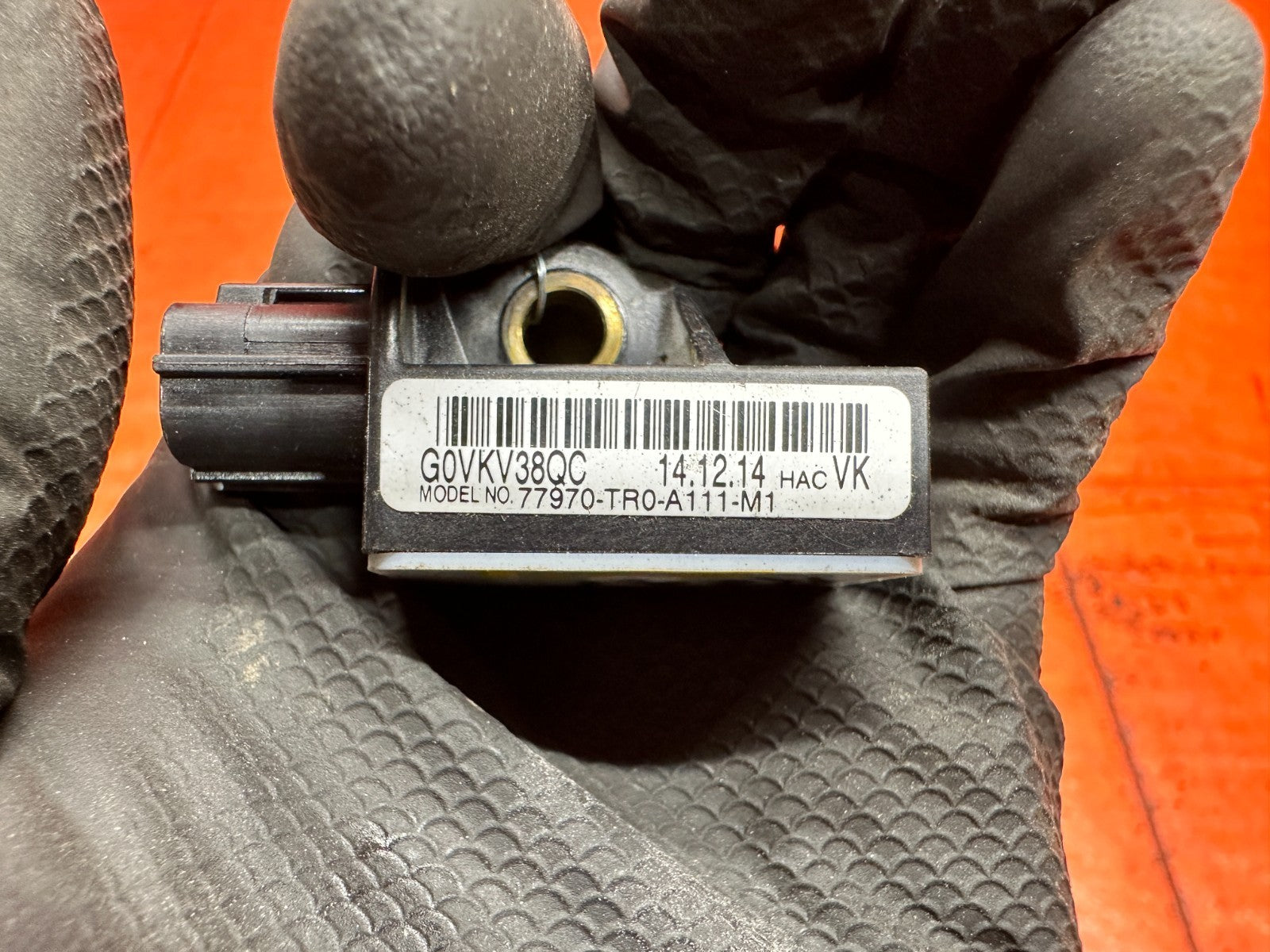 13 15 HONDA CIVIC SI 4D 2.4L RIGHT PASSENGER SEAT SENSOR 77970 TR0 A111 M16