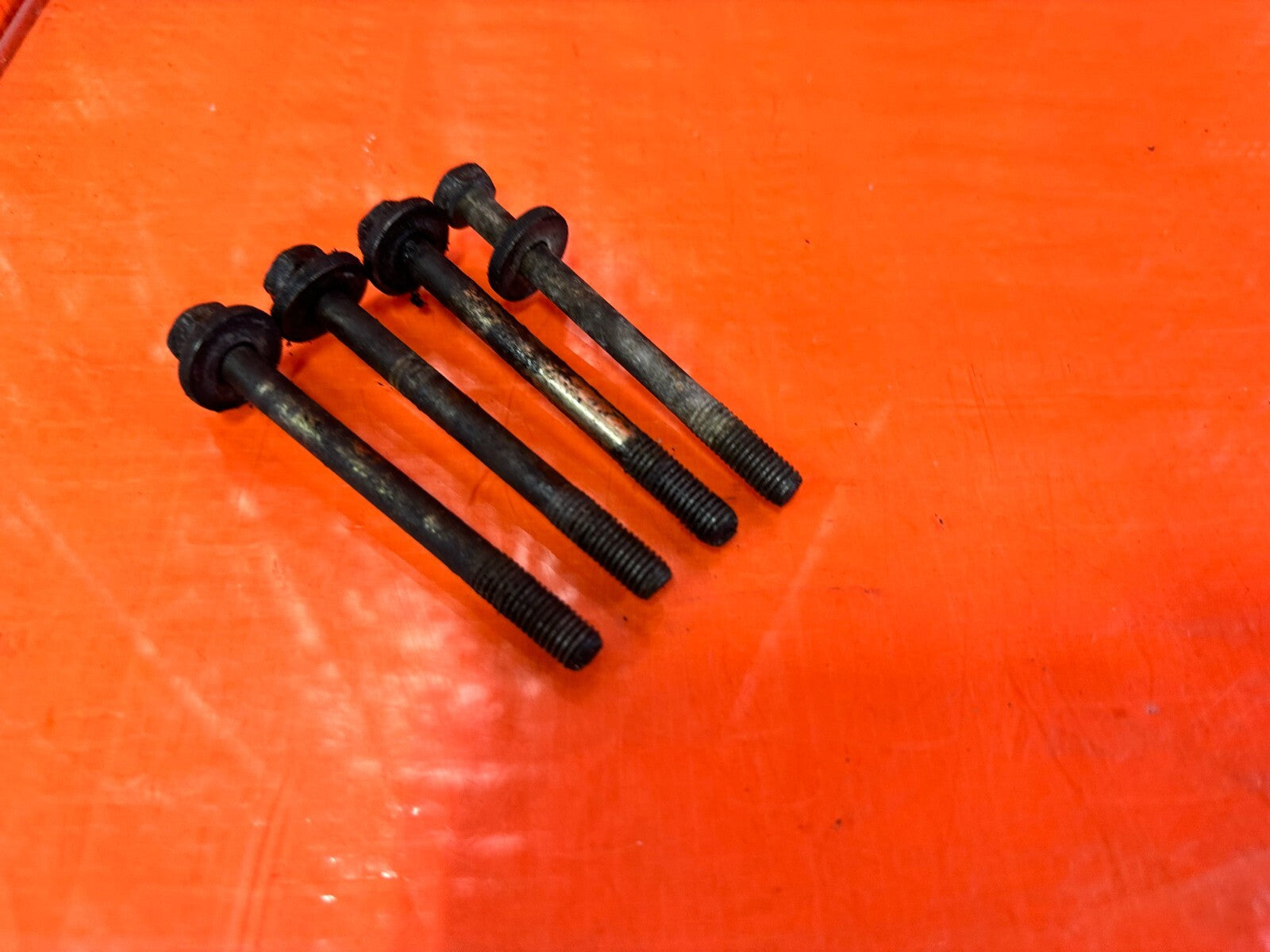 90 93 MAZDA MX 5 MIATA   AC COMPRESSOR BOLT SET BOLTS   OEM FACTORY #2674