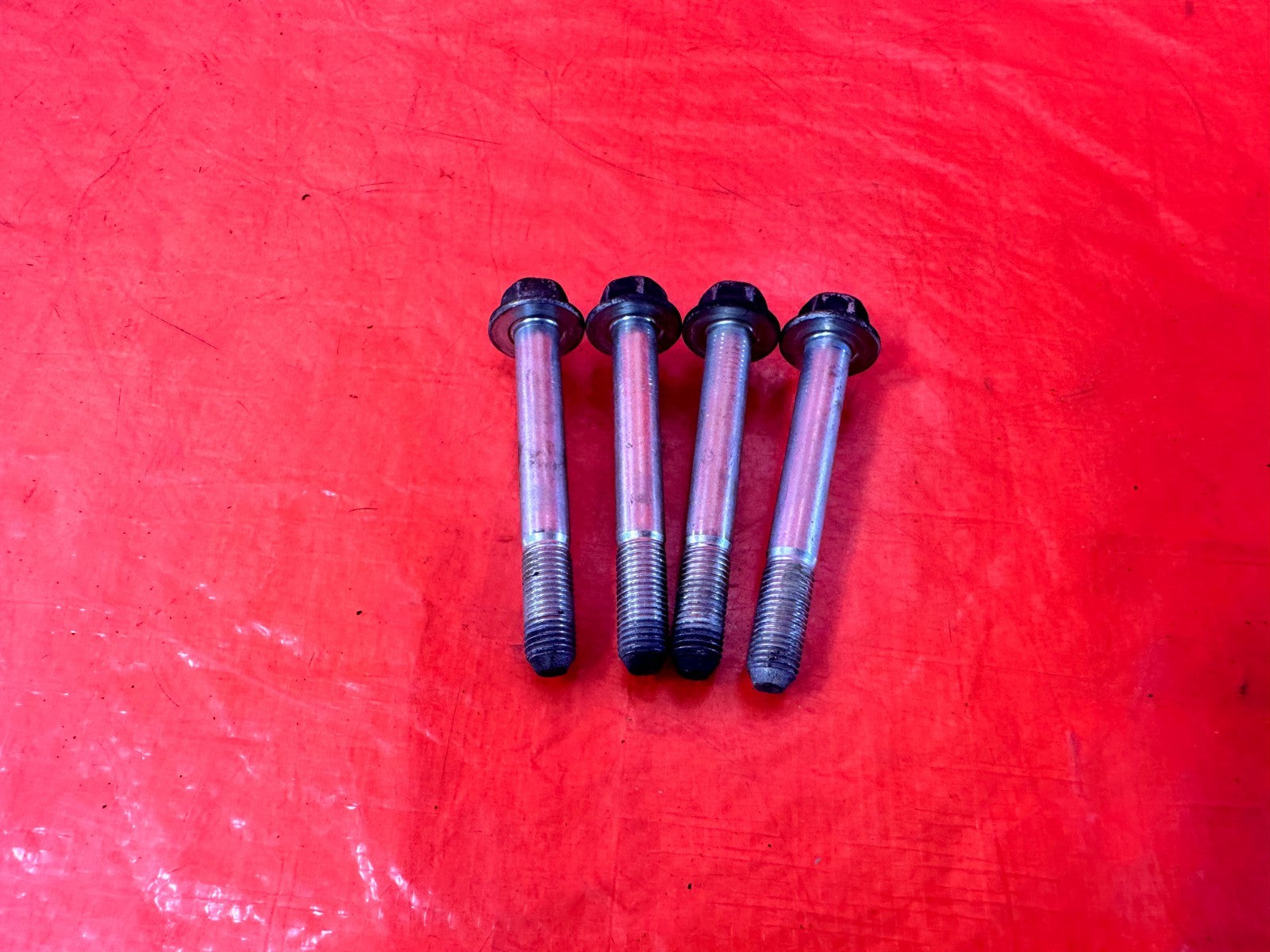 04 08 ACURA TSX   LEFT AND RIGHT FRONT UPPER CONTROL ARM BOLTS HARDWARE OEM #3041