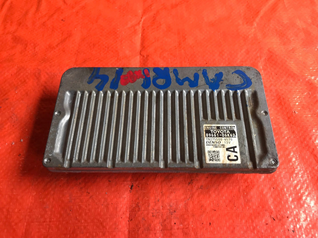 OEM 2012 12 TOYOTA CAMRY ENGINE COMPUTER ECU ECM EBX   PART # 89661 06K620