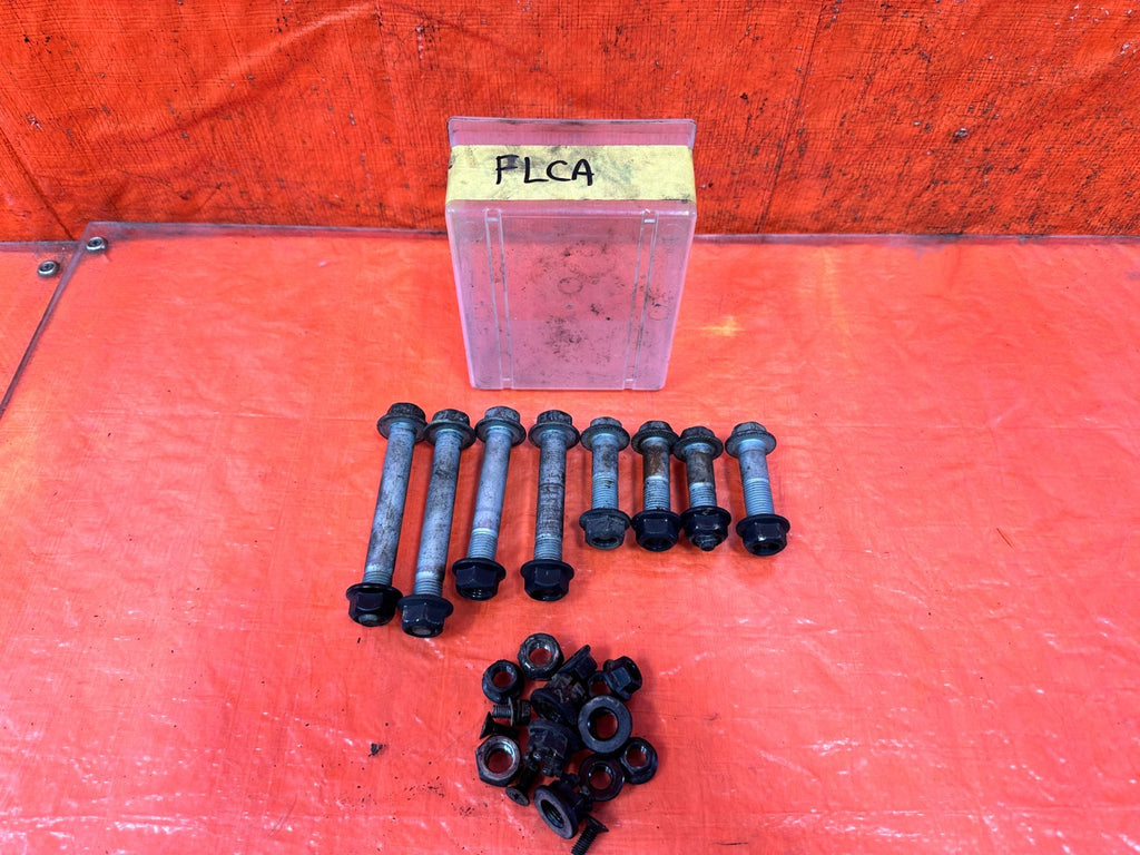 13 16 HYUNDAI GENESIS COUPE FRONT CONTROL ARM BOLTS HARDWARE UPPER LOWER OEM 3260