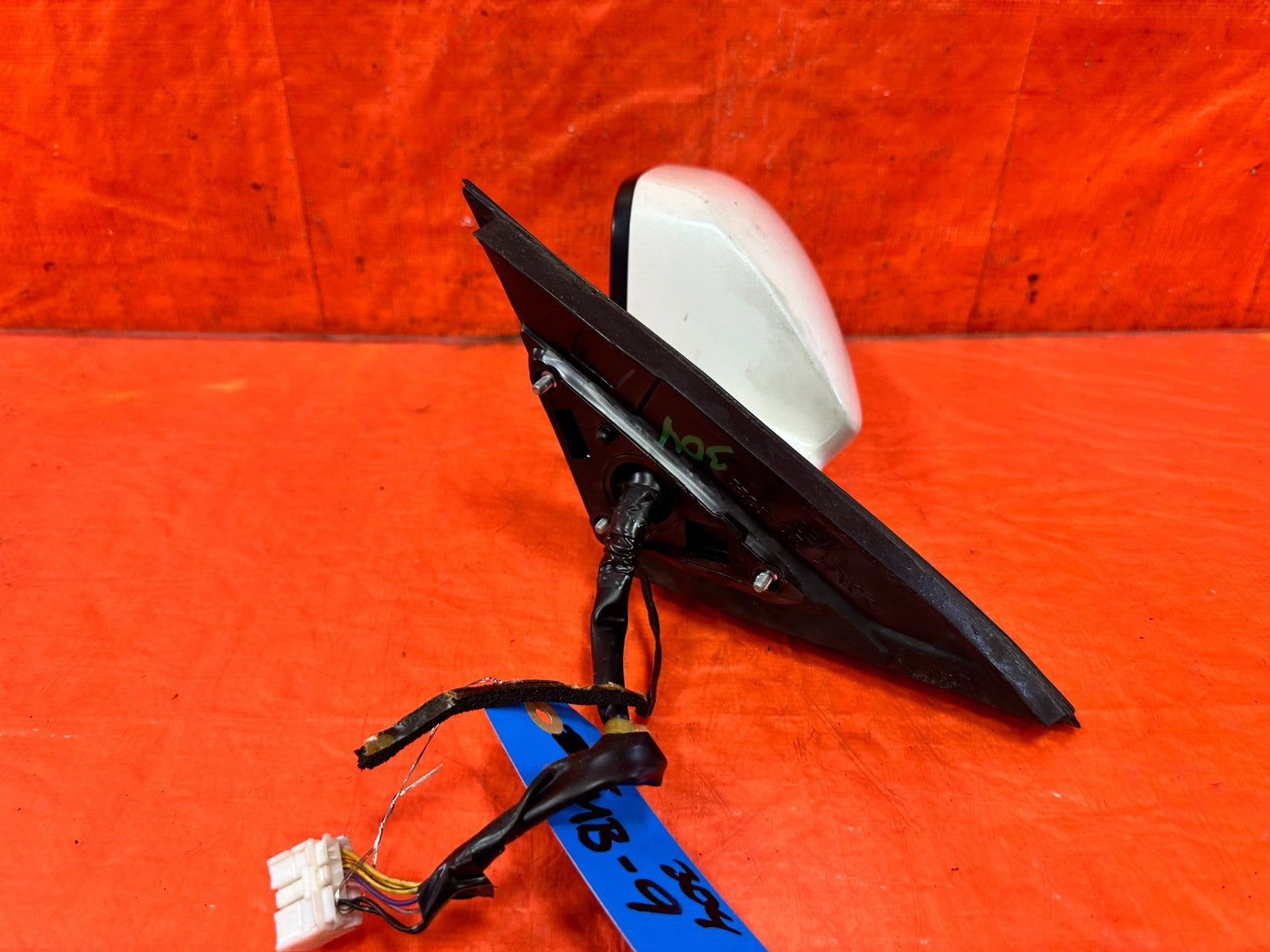 04 08 ACURA TSX   DRIVER LEFT EXTERIOR SIDE VIEW MIRROR WHITE COLOR OE OEM #3045