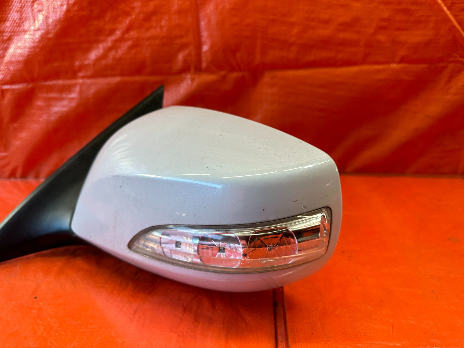 10 16 HYUNDAI GENESIS COUPE DRIVER LEFT EXTERIOR SIDE VIEW MIRROR W/ SIGNAL 2195