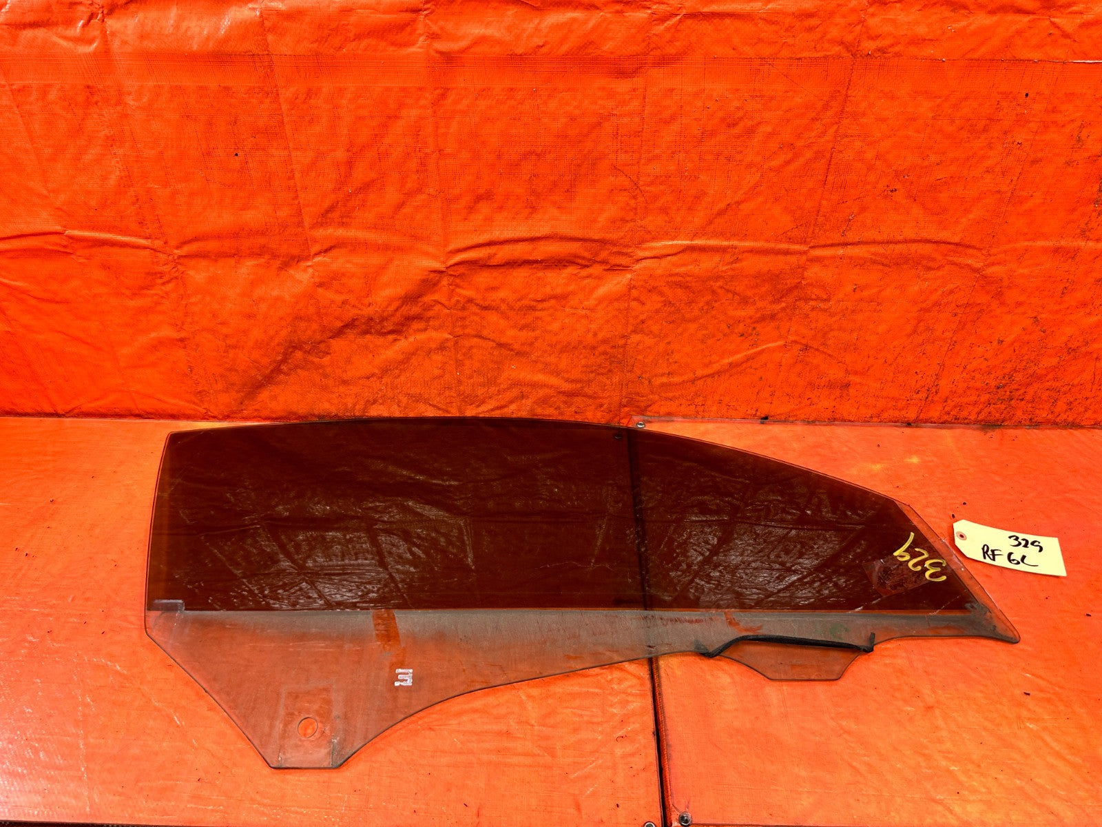 09 15 INFINITI G37 Q60 CONVERTIBLE RIGHT PASSENGER FRONT DOOR WINDOW GLASS #3290