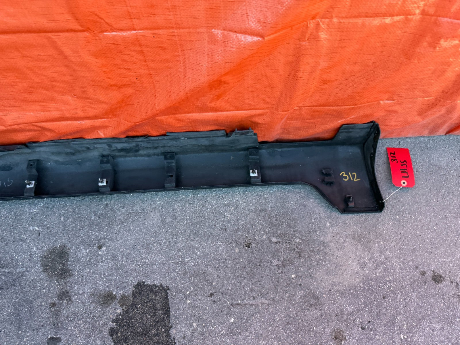 04 05 ACURA TSX   SIDE SKIRT ROCKER MOLDING TRIM   DRIVER LEFT SIDE   OEM #3128