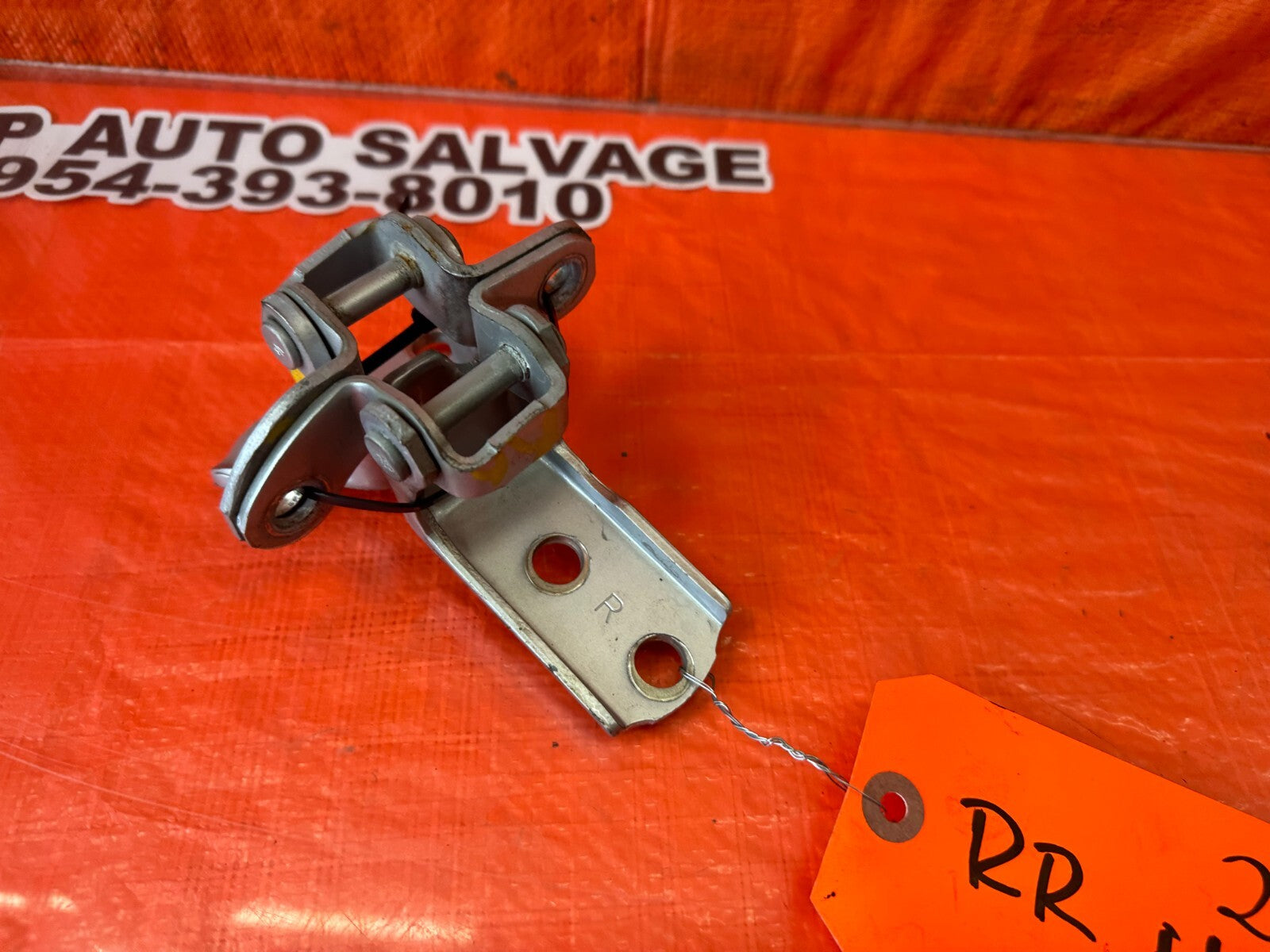 07 12 LEXUS ES350   PASSENGER RIGHT REAR DOOR HINGE SET UPPER LOWER   OEM #2446