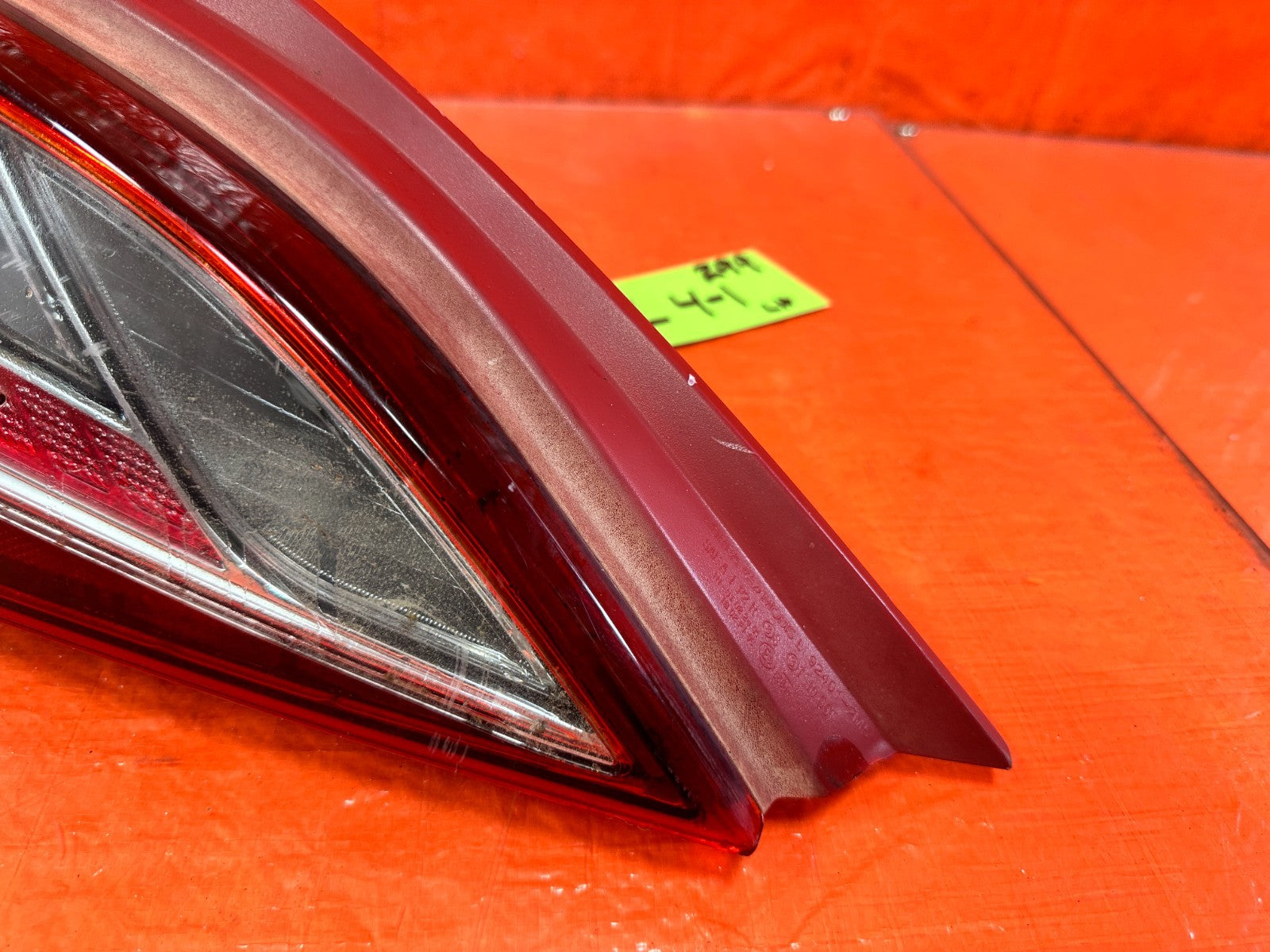 13 16 HYUNDAI GENESIS COUPE   DRIVER LEFT TAIL LIGHT LAMP   OEM FACTORY #2991