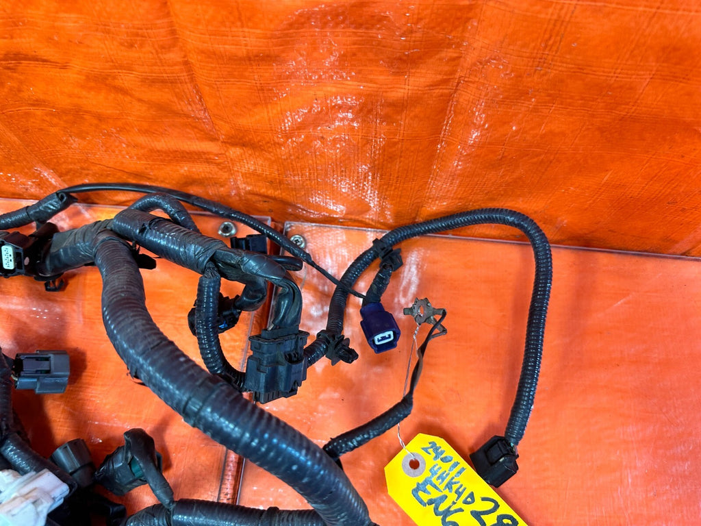 18 19 INFINITI Q60 RED SPORT    RWD   VR30DDTT   ENGINE MOTOR WIRE HARNESS #2895