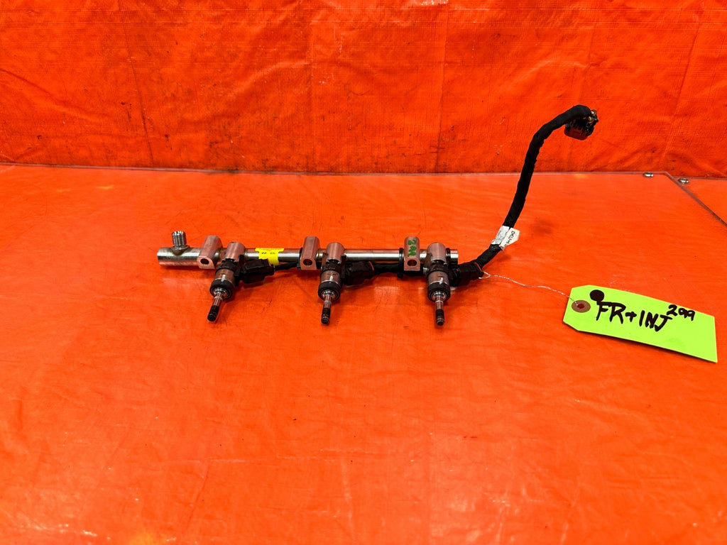 13 16 HYUNDAI GENESIS COUPE 3.8L   G6DJ   LEFT & RIGHT FUEL RAIL FUEL INJECTORS10