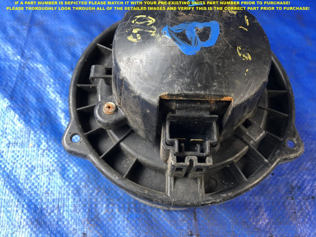 OEM 1998 1999 2000 2001 2002 HONDA ACCORD AC BLOWER MOTOR FAN                   1