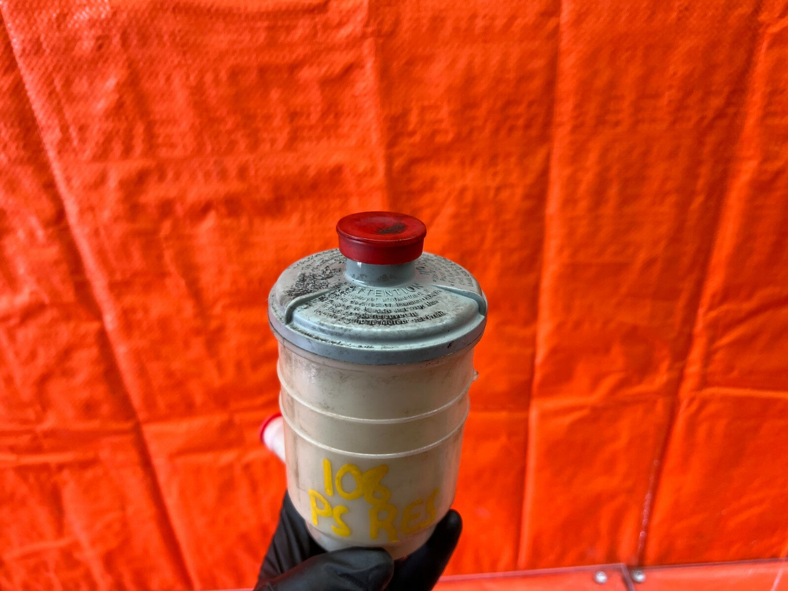 04 08 ACURA TL   POWER STEERING RESERVOIR TANK BOTTLE   OEM FACTORY #1084