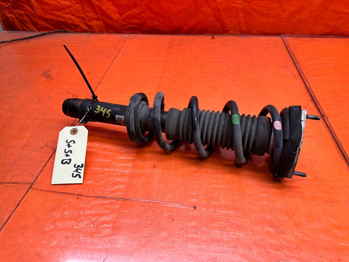 14-15 INFINITI Q50 3.7L AWD FRONT SUSPENSION SHOCK STRUT SPRING ASSEMBLY OEM #344