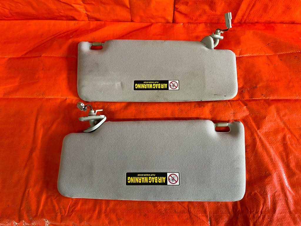 09 12 ACURA RL   SUN VISOR SET   VISORS DRIVER LEFT PASSENGER RIGHT   OEM OE 0