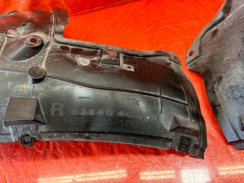 14 20 INFINITI Q50   FENDER LINER SPLASH SHIELD   PASSENGER RIGHT FRONT OEM #18510
