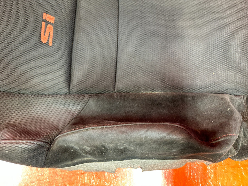 06 11 HONDA CIVIC SI DRIVER LEFT FRONT UPPER SEAT SKIN CLOTH FABRIC COVER OEM 004
