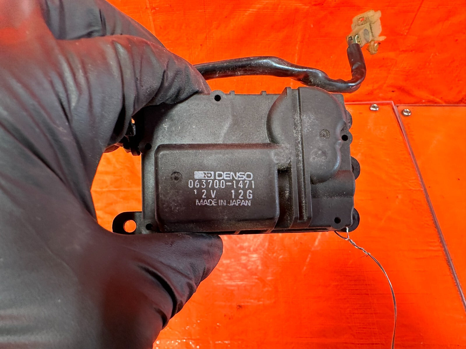 88 91 HONDA CRX   AC HEATER BLEND DOOR ACTUATOR FLAP 063700 1471   OEM #2774