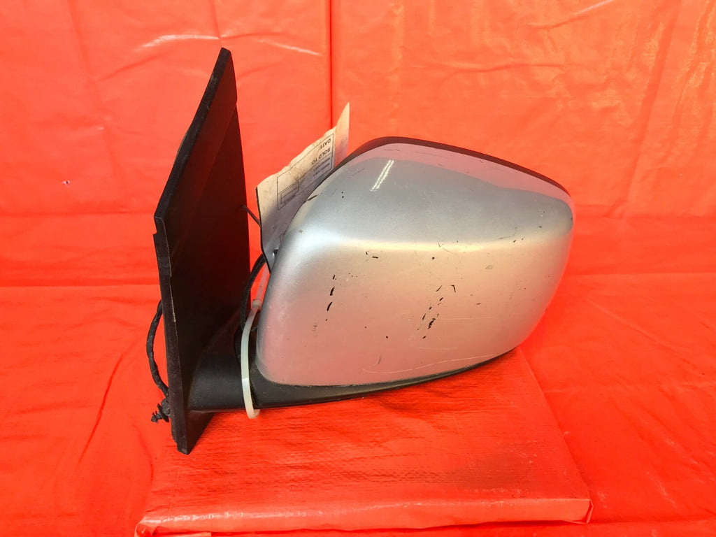 OEM 2012 12 DODGE CARAVAN DRIVER LEFT SIDE VIEW MIRROR   HEATED   SILVER  5 WIRE0