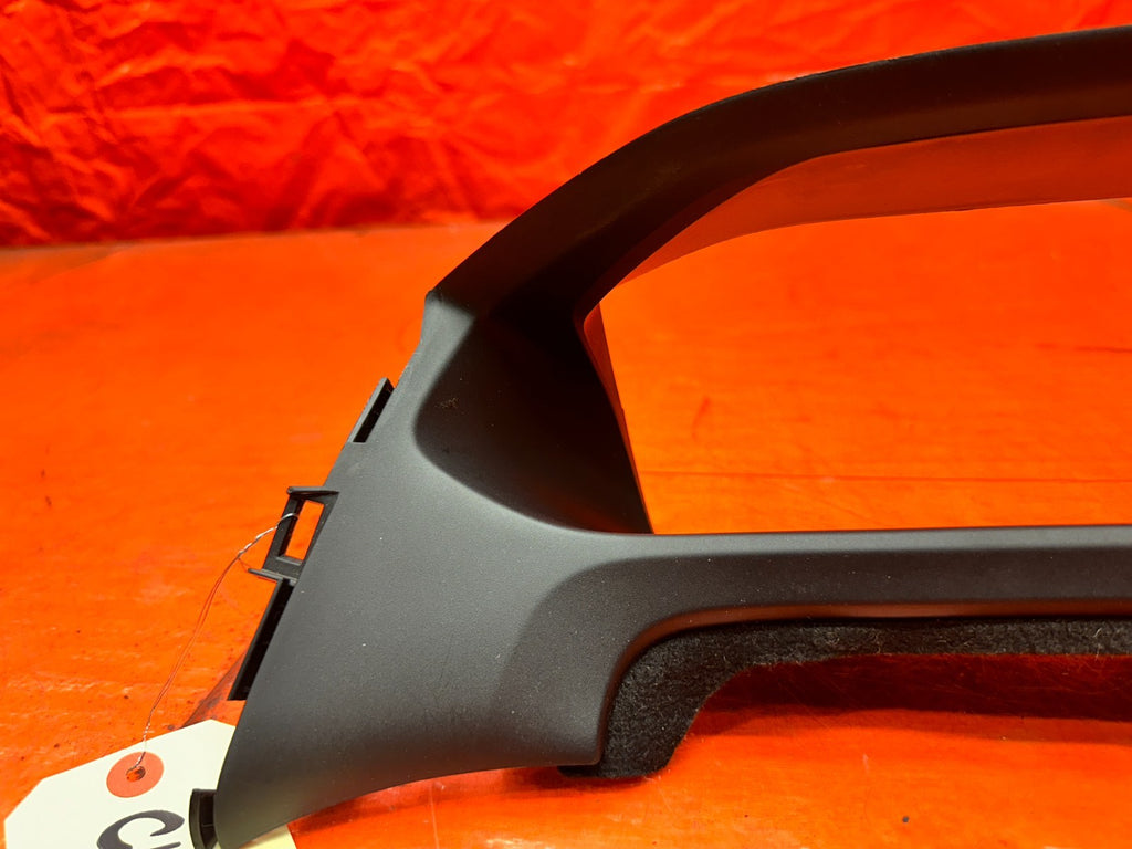 13 15 HONDA CIVIC SI 4D 2.4L GAUGE CLUSTER BEZEL TRIM W/ RED PUSH START OEM #3346