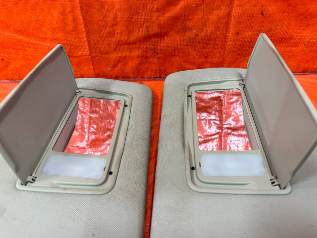 04 05 ACURA TSX   LEFT AND RIGHT SUN VISORS PAIR SET   OEM FACTORY OE #2916