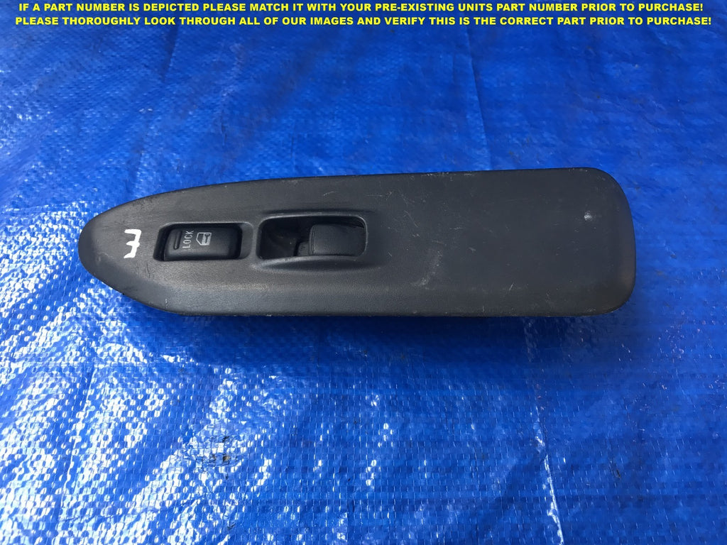 OEM 2003 2004 2005 MITSUBISHI EVOLUTION PASSENGER RIGHT FRONT WINDOW SWITCH 1